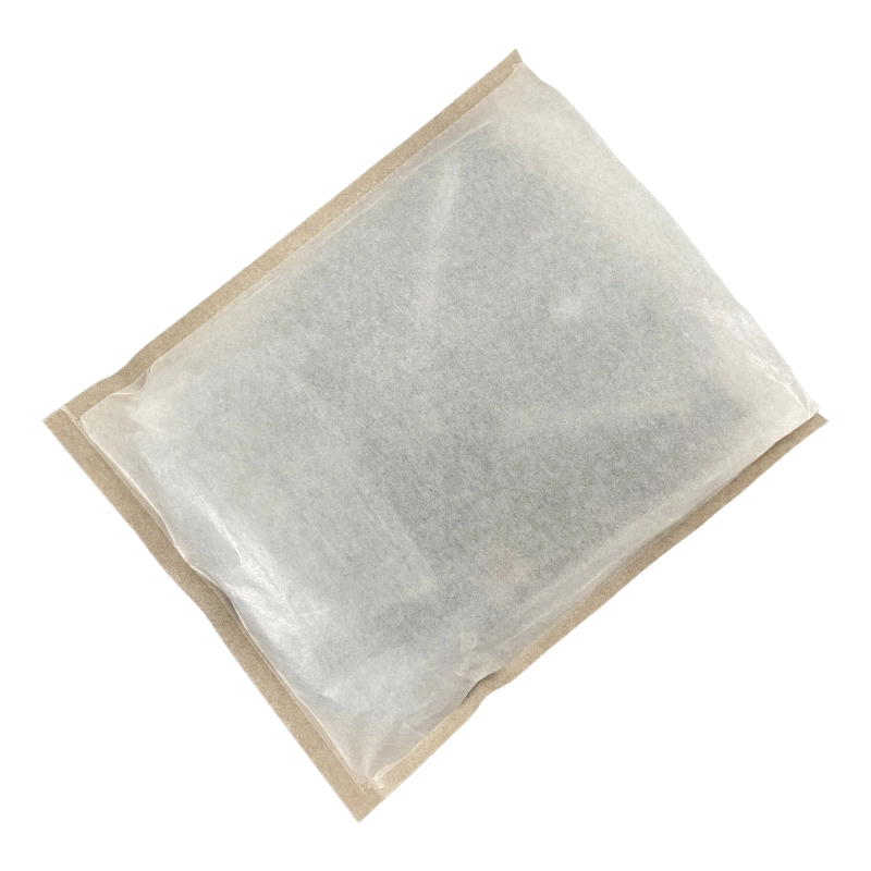 Haben Sie jemals eine Papiertüte aus einer Kombination aus Kraftpapier und Glaspapier gesehen?