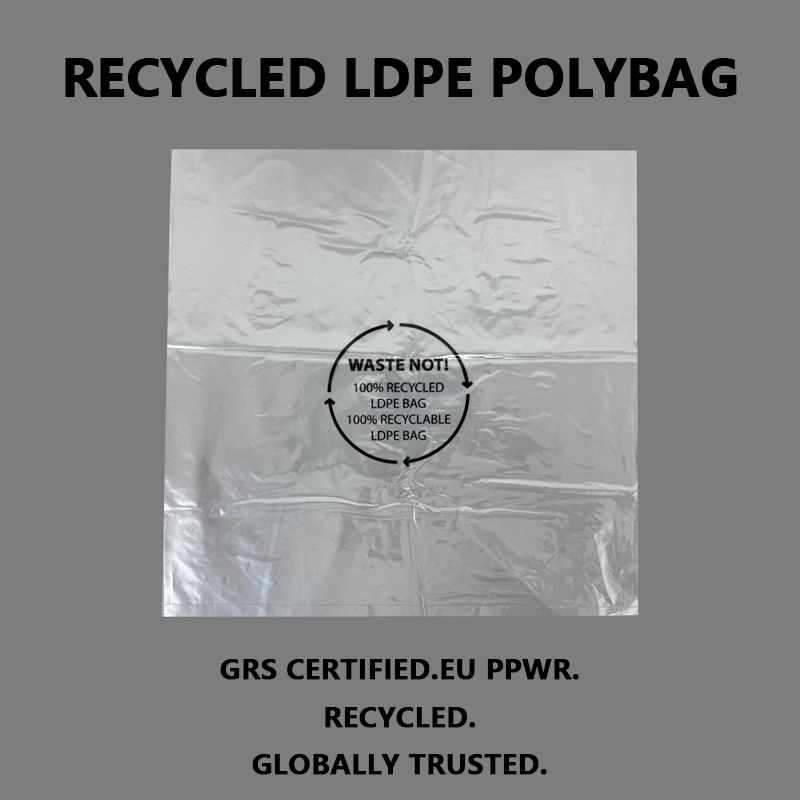 Recycelte LDPE-Polybeutel werden immer beliebter, da die Nachfrage nach nachhaltigen Verpackungen weiter wächst