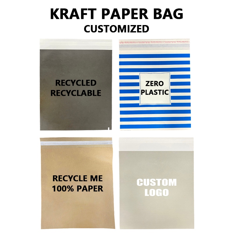 Maßgeschneiderte recycelbare Kraftpapiertüten helfen Marken bei der Verbesserung nachhaltiger Verpackungslösungen
