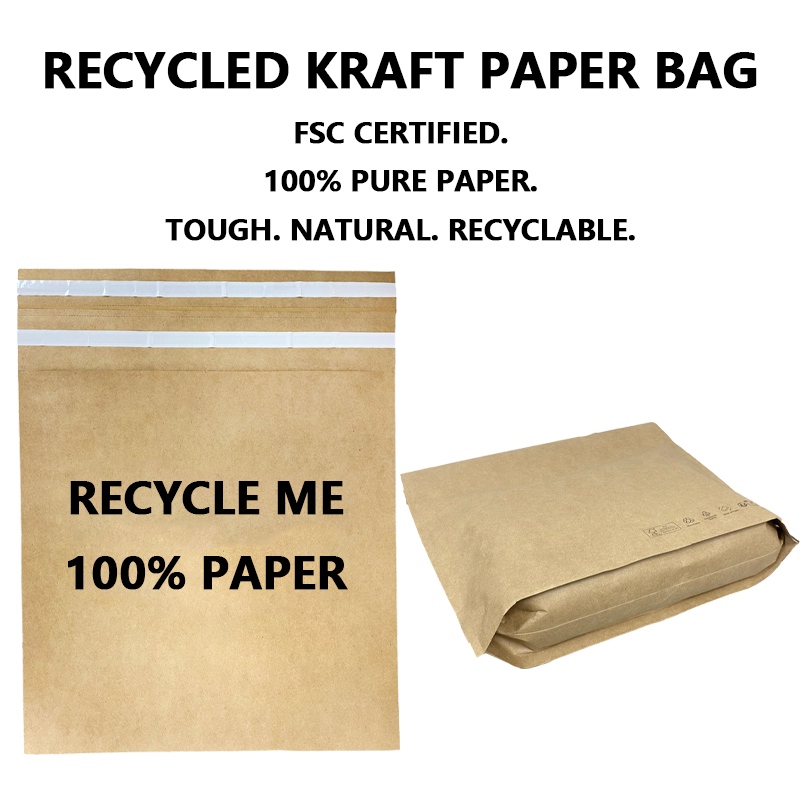 Zeal X bringt maßgeschneiderte Versandtaschen aus recyceltem Kraftpapier auf den Markt, um der wachsenden Nachfrage nach nachhaltigen E-Commerce-Verpackungen gerecht zu werden