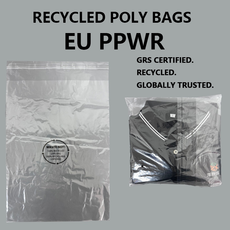 Zeal X bringt recycelte LDPE-Polybeutel für Bekleidungsverpackungen auf den Markt, da die EU-PPWR in Kraft tritt