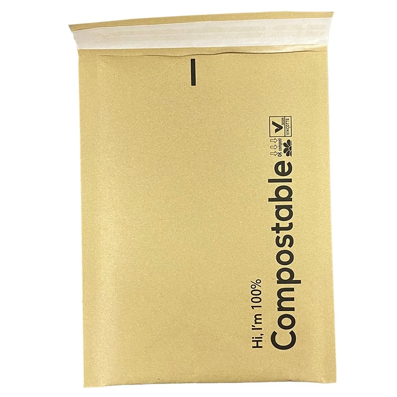 Biologisch abbaubare Kraftpapierbüscherbeutel