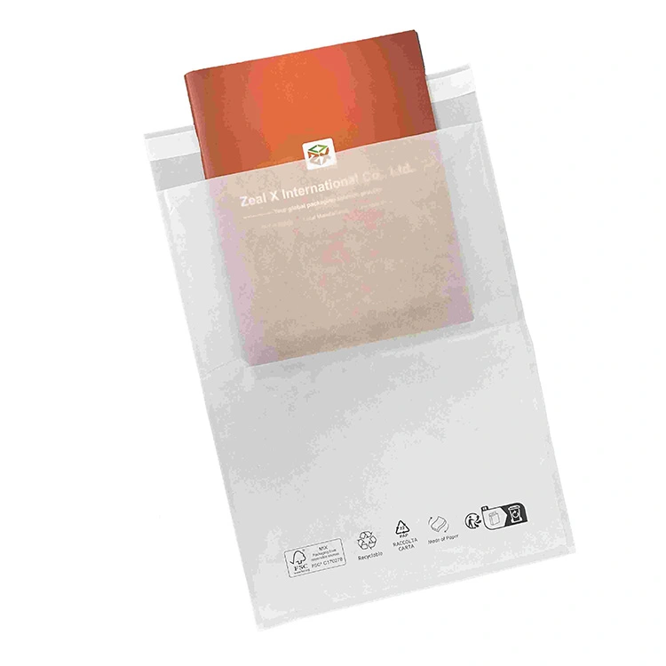 Glasin-Papiertüte – ohne Boden