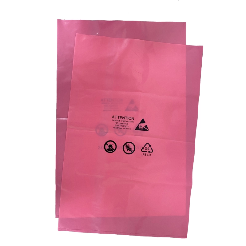 PE -rosa Plastiktüten