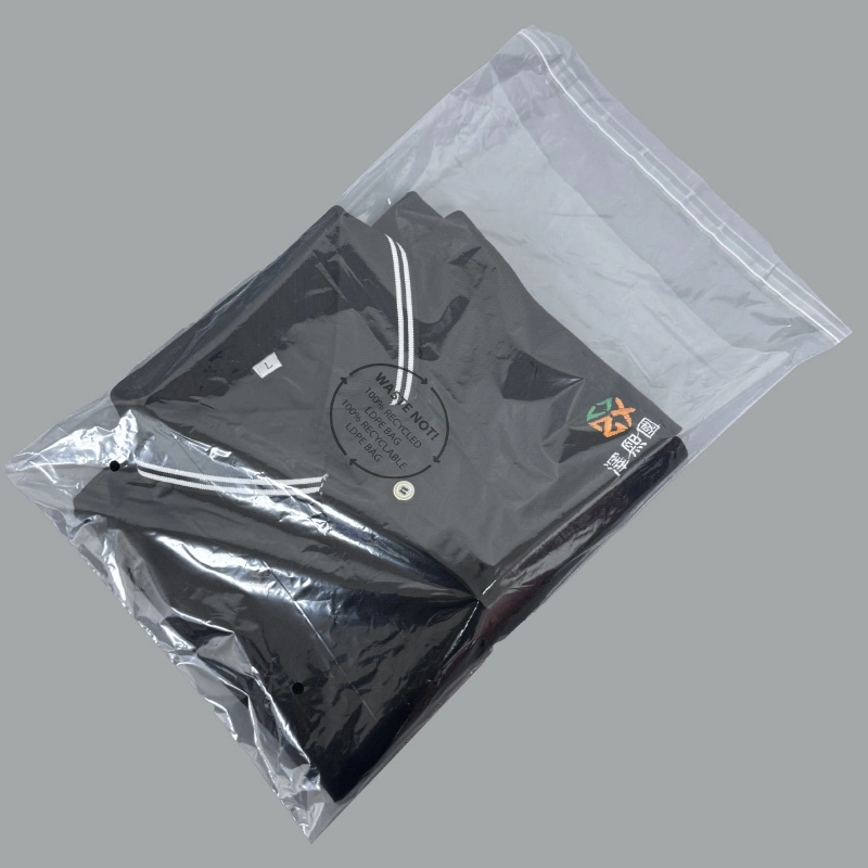 Recycelte Plastiktüte